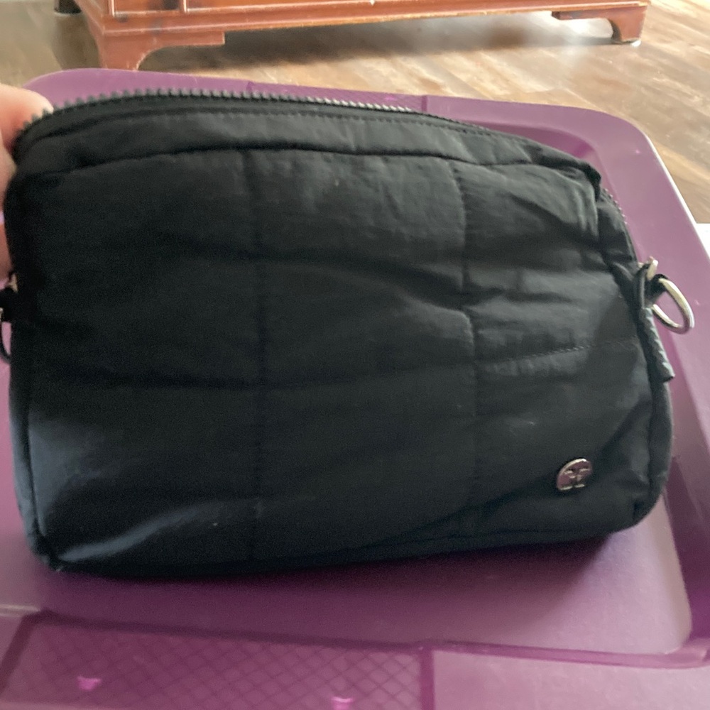 Black Quilted Crossbody with 3 removable straps